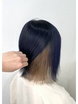 レグノ(Regno) ブルー×ベージュインナーカラー