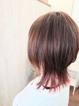 ジャンプ アズ 加古川店(JUMP×Az) 前下がりウルフボブ