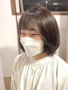 ユッカ エコル 塚口(YUCCA ekolu) ekoluastyle412/【スタイリスト谷】マスク美人バング/小顔カット