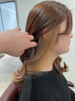 サルファ ヘアデザイン 名古屋 丸の内(S.ALPHA HAIR DESIGN)&nbsp;イヤリングカラー
