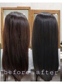 髪質改善カラー