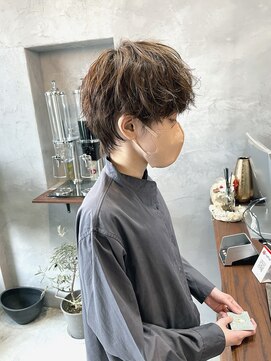 ロンドカスティーヨ 四日市(Lond castillo) 【萩原】ニュアンスパーマ/マッシュウルフ/メンズパーマ