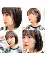 アフロートリノ(AFLOAT Leino)&nbsp;小顔ヘルシーレイヤースタイル透明感カラー【修】20代30代40代