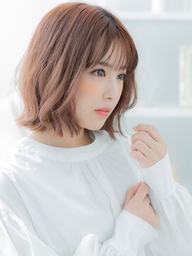 カバーヘア 上尾西口店(COVER HAIR) 大人かわいい暖色系カラーくびれミディTb3上尾20代30代40代