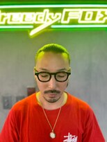 グリーディーフォックス 三軒茶屋(GreedyFOX)&nbsp;波巻き/マッシュパーマ/ウルフ/ハイライト<理容室>三軒茶屋