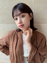 ビュートリアム265(BEAUTRIUM 265)&nbsp;顔周りレイヤー/ボブ/ミディアム/レイヤーカット/銀座一丁目