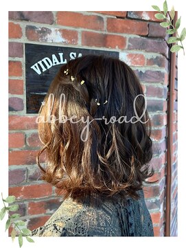 アビイロード(ABBEY-ROAD) 金箔アレンジ◎