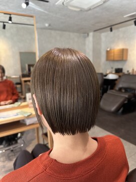 ベルプロッドバイアルター 千葉(bel. prod by aL-ter) 【bel.高野】フルバング/似合わせカット/レッドブラウン/千葉