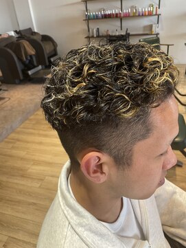 サラ(sarah) 極道パーマ/メンズパーマ