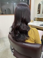 キュオンシア(CUEON. ciea)&nbsp;ロング×艶髪×カシスピンク