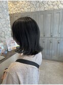 切りっぱなし暗めグレージュ【高綱】