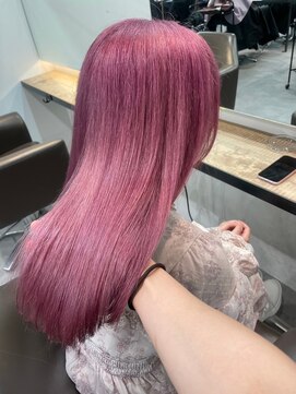 ベレーザ 渋谷(BELEZA) 6799ニュアンスカラーカシスレッドベビーピンクハイトーンカラー