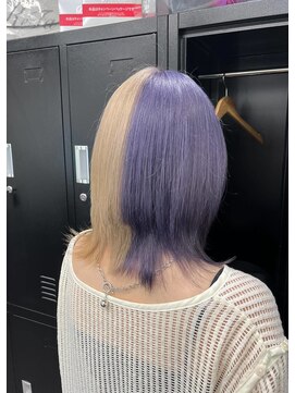 ワンズ ナゴヤ ヴィラ 名古屋栄(ONE's NAGOYA VILA) シアーカラー/カール/セミディ/姫カット