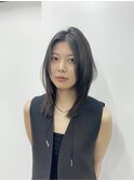 顔まわりレイヤーカット