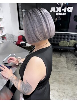 ディーカヘアーセンダイ(Di KA HAIR sendai) white/ボブ/ハイトーン/ブリーチカラー/ケアブリーチ