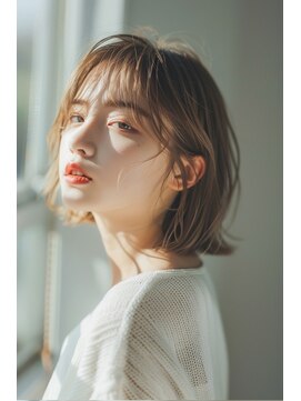 美容室ステラ　坂戸駅前店 透明感ミディ［坂戸駅］