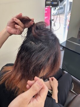 ポップ美容室(POP) 髪質改善ストレート&カラー