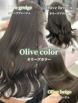アイシー 表参道(ICY)&nbsp;大人気透明感オリーブカラーベージュブラウングレージュ＊RINA