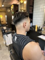 フランクスバーバーリザーブ 人形町店(FRANK’S BARBER RESERVE) ミドルスキンフェードスタイルH