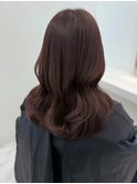11044黒髪グレーアッシュ韓国風巻き姫カットレイヤーワンカール