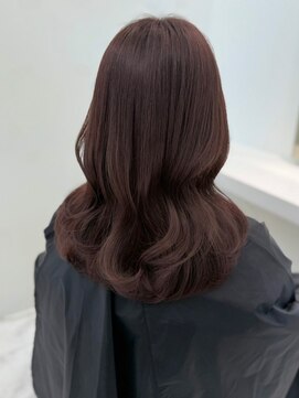 ベレーザシェルト(Beleza scelto) 11044黒髪グレーアッシュ韓国風巻き姫カットレイヤーワンカール