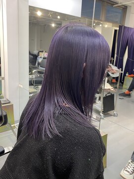 ビューズ(VIEWS) バイオレット/ラベンダー/パープル/レイヤーカット/バイカルテ