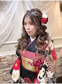 ハーフアップ☆ロングヘアアレンジ