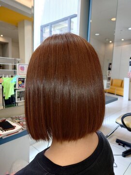 ヘアープレイスクリアライン 栄町店(hair place CLEAR LINE) 【メテオカラー×ボブ】髪質改善/トステア/シルク架橋/メテオ