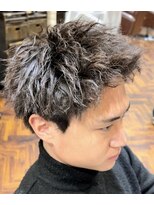 シャル 八王子(shalu)&nbsp;スパイキーショート＋ツイストパーマ