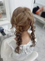 ヘアセットサロン ミント(Hair set salon MINT)&nbsp;ツイン編みおろし