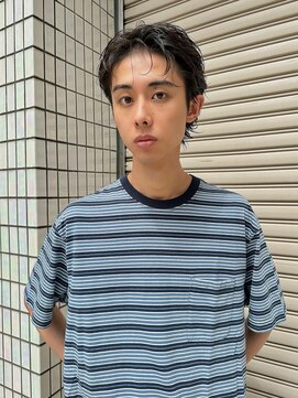 ヒュージ 表参道(huge) スパイキーショートパーマ