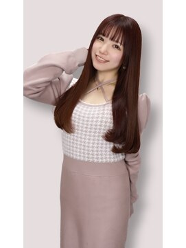 オフザリップヘアー(off the Lip hair) シャンパンロゼカラー♪