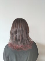 ヘアーアトリエルキナ(hair atelier LUCINA)&nbsp;ピンクのテールカラー