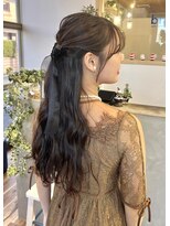 スーリール 赤坂店(Sourire)&nbsp;ハーフアップ