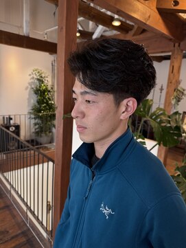 ヘアーメイク チョコ(hair make choco) センターパート