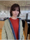 【お手入れ簡単】顔まわりレイヤーボブ×ニュアンスパーマ