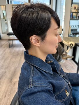 すっきりショート＋ナチュラルブラック