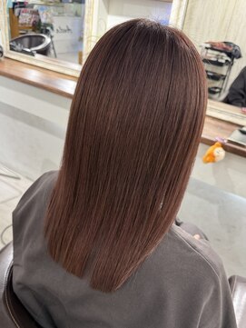 アネラ(Anela) カシスカラー×髪質改善トリートメント