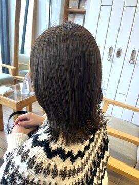 エテバイリリア(ete by LILIA.) オリーブカラー/オリーブグレージュ/ブリーチ無しカラー/