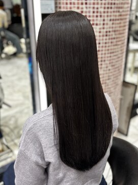 パーマ落としラボ アピッシュ 銀座(apish) パーマ落とし×ナチュラル美髪ストレート