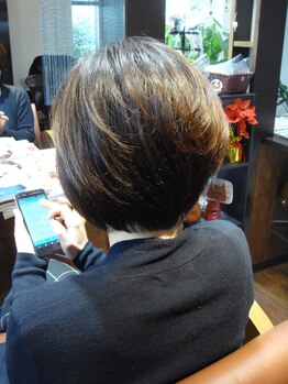 ビギンズ ヘア コウベ(BEGINS HAIR KOBE)の写真/計算されたショートカットで、髪のおさまりも再現性も◎！あなたの魅力を引き出すサロン★