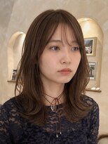 ビュートリアム265(BEAUTRIUM 265) ●くびれミディアムレイヤー/髪質改善アッシュブラウン