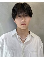 ネーム バイ グロー 大宮(NE:M by GLROW) men's/メンズ/ツイスト/ニュアンス/リバースセンターパート/大宮