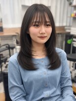 モク(mok)&nbsp;レイヤーカット×透明感カラー