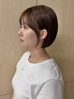 トワ バイ リンネ(Towa by Lin’ne)&nbsp;ショート/ボブ/髪型20代30代40代/前髪あり/お顔まわりカット/