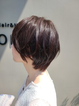 ヘアーアンドネイルフォレスト(Hair&Nail FOREST.)の写真/再現性の高いカットであなたに似合うヘアをご提案☆フロントや前髪矯正も人気で幅広くショートを楽しめる!
