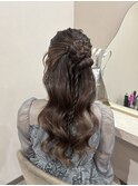 トレンドヘア！カチモリハーフアップ★