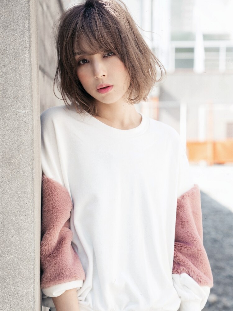 【アミノ酸ヘアケアTr付】炭酸泉☆リタッチカラー+カット￥5900