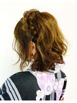 スーパーカット 元町店(SUPER CUT)&nbsp;【浴衣着付♪】流行りのオススメヘアアレンジ★