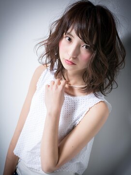 モッズヘア 上尾西口店(mod's hair) *mod's上尾*くせ毛風カール♪愛されスパイラル小顔セミディw